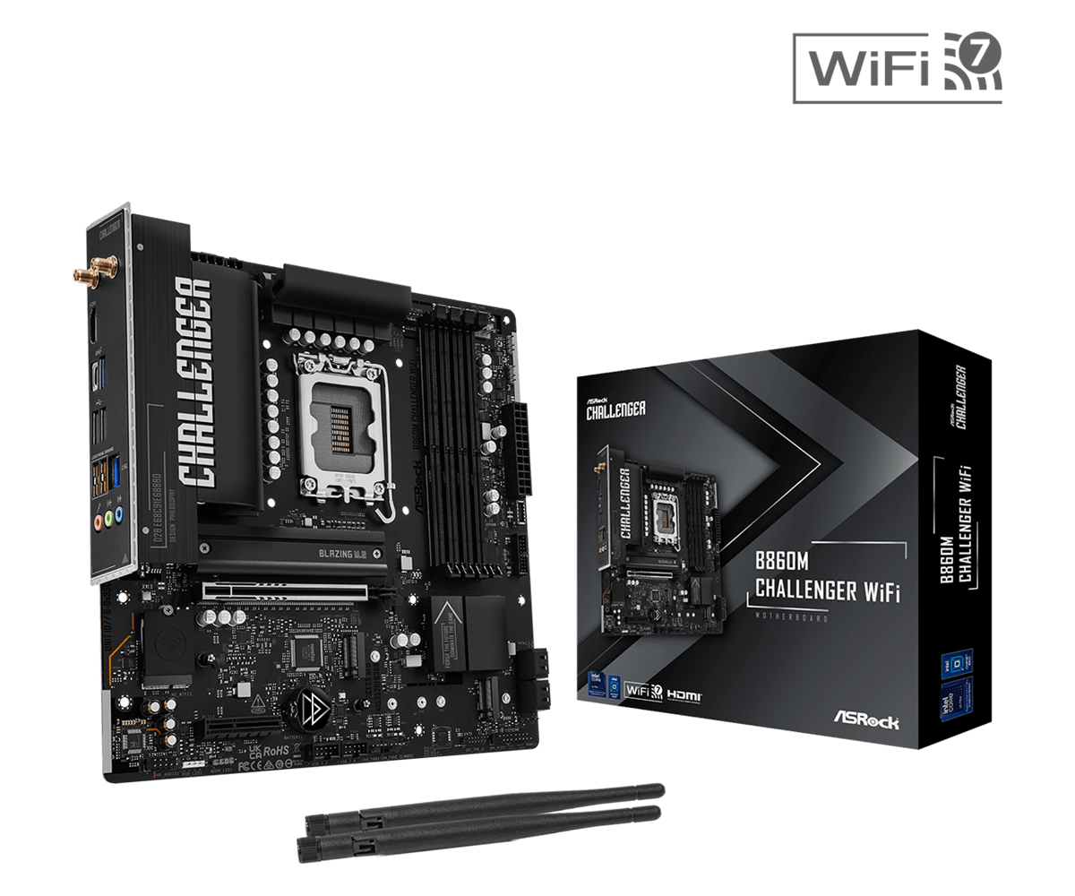 B860M Challenger WiFi Photos